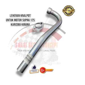 Leher Sambungan Knalpot Standar Ori untuk Motor Supra X 125 Karisma dan Kirana