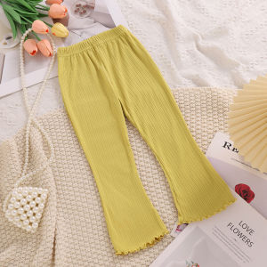 JIFANPAUL | Princess Style Ice Silk Summer Pants for Girls