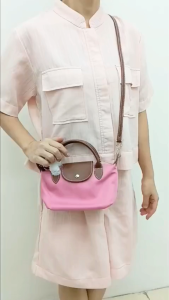 LC Le Pliage mini Long&Champ tas selempang wanita premium import bahan nylon dan leather