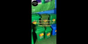 MULTI COLORS HEAVY DUTY PLASTIC TRASH CAN/TRASH BIN WITH PEDALS AND COVER / TRASH BIN WITH COVER AND WHEELS / PLASTIC TRASH CAN 30L 50L 100L 120L 240L/OUTDOOR TRASH CAN / INDOOR TRASH CAN