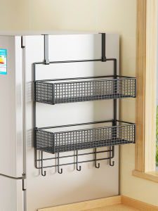 evesigar | Multi-functional Spice Rack Side Shelf for Fridge