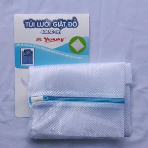 [cao cấp] Túi lưới giặt quần áo Yummy 40cmx50cm Siêu bền túi giặt đồ lót đồ họa tiết giặt đồ vớ tất khăn túi lưới giặt đồ lót dùng cho máy giặt