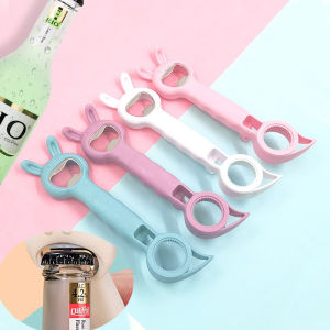 2Pcs Kitchen Can Opener Multifunctional Bottle Opener 4in1 Bottle Opener Beverage Cap Opener