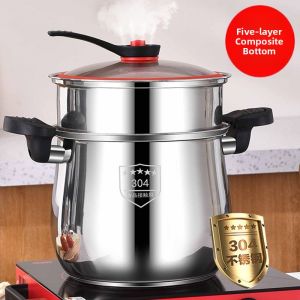 Explosion-proof Large Capacity Pressure Cooker Steamer Insert