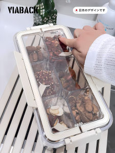 Food Grade Sealed Container Multi-Functional Portable Dehumidification Aromatics Tea Floral Herbal Medicine Storage Box