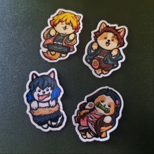 CPBAYANI - Demon Slayer - Vinyl Waterproof Stickers