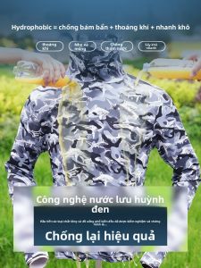 jiadiaoni | Bộ Đồ Câu Cá Một Mảnh Chống Nắng Thoáng Khí cho Nam
