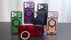 Armor Magnetic Case For Samsung Galaxy A05 A05S A06 A07 A12 A13 A14 A15 A16 A17 A25 A26 A27 A33 A35 A37 A55 A57 A56 4G 5G Cover