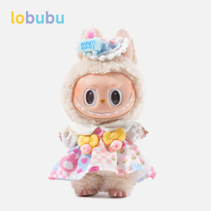 XINGGONGGUAN | Labubu Party Clothes Macaron Soft Plush Vinyl Sitting Clothes For Third Generation Blind Box LaBubu Doll Outfit Summer 2025