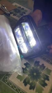 Pha đèn led 2 tầng gắn dream supper kèm kiềng đèn . Hàng đẹp.