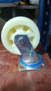 RTK Heavy Duty Galvanized Double Shaft Round Edge PP series wheel