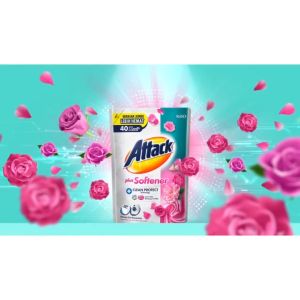 SABUN CUCI DETERGEN ATTACK RINSO MOLTO SOFTENER BPOM - 100% Original, Aman Tanpa Konfirmasi, Ready Stock - Setiap Hari