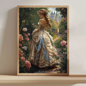 BILIBILI | Paper Jigsaw Puzzle 500/1000/1200/2000PCS Princess Garden Scenery DIY Craft Hobby Wall Decor Gift Frameless