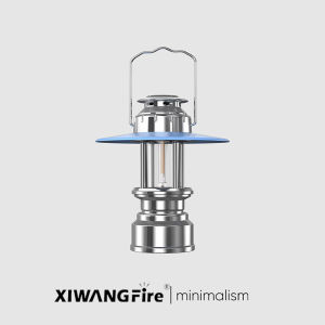 XIWANGFire | Outdoor Vintage LED Camping Lantern Portable Handheld Emergency Lighting Atmosphere Lamp Charger Design for Tent Outdoor