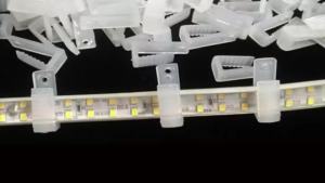 Đa Năng 8-20 Mm Dây Đèn LED Chốt Cố Định Kẹp Nhựa Giá Đỡ Kết Nối Cho 2835 COB Đèn Neon Phụ Kiện Gắn
