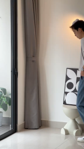 Áo thun cổ tròn ngắn tay thêu sói LADOS-9234 chất thun 4 chiều 100% cotton siêu mát thấm hút mồ hôi