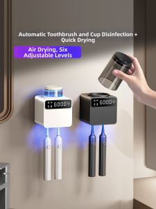 Disinfection Drying Bathroom Organizer For Electric Toothbrush