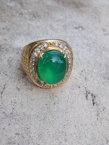 CINCIN BATU  AKIK CHALCEDONY NATURAL STONE