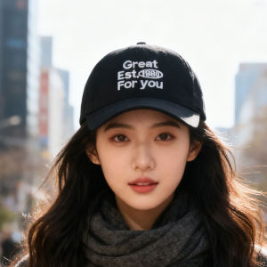 JIFANPAUL | Versatile Soft Cap Hat with Embroidered Letters