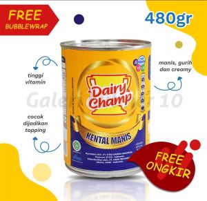 Dairy Champ Susu Kental Manis 480 Gram