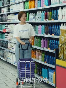 NeoHome รถเข็นพับเก็บได้ รถเข็นจ่ายตลาด รถเข็นมีล้อ อลูมิเนียม รถเข็นอเนกประสงค์