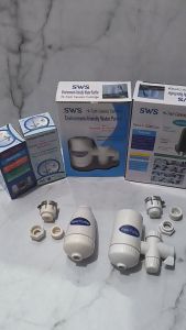 rainbow - BELI 1 GRATIS 1 Filter Air Water Purifier Sws SINGLE / DOUBLE Penjernih Air Saringan Air Filter Keran Penyaring Air Sws Hi Tech Filter Kran Air Berkualitas Sws Hi-tech Cartridge Keramik Murah - Warna Acak