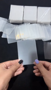 BLIVO Card case เฟรมการ์ด | B8 มีฟิล์ม 35PT PVC Toploader | แฟ้มซองพลาสติกแข็ง เคสการ์ด ซองการ์ด Frame Card