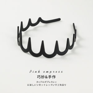 High Skull Top Texture Fluffy Broken Hair Organize Fantastic Wave Toothed Hair Hoop Female for Face Wash Headband Pressure Nozzle Hairpin