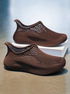Nanjiren | 3D Printed Non-Slip Weaved Full Coverage Beach Shoes