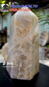 Trụ lục giác thạch anh hồng giúp bạn thuận buồn xuôi gió-2.54kg (KT: 20x10.5 (cm)-T601