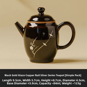JISU | Aesthetic Glaze Ceramic Tea Pot