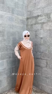 Arsya maxy gamis knit muslim wanita terbaru arsya midii terlaris dress wanita