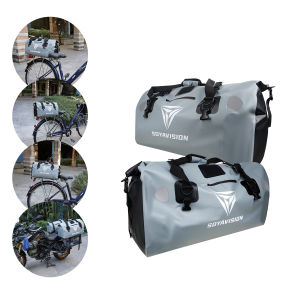 20L Universal Motorcycle Tool Box Top Bag Bcycles Tail Bag Travel Outdoor Dry Luggage Roll Pack Bag For BMW HONDA YAMAHA
