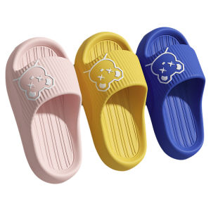 Dép Đi Trong Nhà Cho Trẻ Em 2024 Phong Cách Mùa Hè Mới Phòng Tắm Chống Trơn Trượt Sử Dụng Tại Nhà Thiết Kế Hoạt Hình Dép Đế Bằng Cho Bé Trai Và Bé Gái