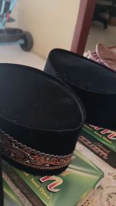 Kopiah Batik Songkok Nasional Premium Tinggi 9 / Peci Batik / Songkok Batik