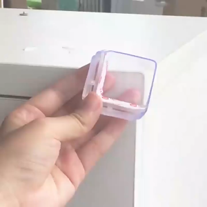 มูมประสงค์เช่นเด็ก การชน และเสียงเสียง มูมนีระบายประสงค์การชนกันแบบใส สีลิโคนสำหรับมูมตอ เพื่อกระทบภายใน