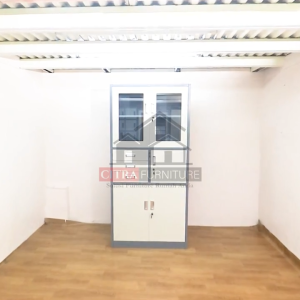 Lemari Arsip Filling Kabinet 2 pintu Besi 3 Laci|Besi Kantor Dokumen