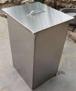 Customized 304 Stainless Steel Water Tank Square Reservoir Storage Tank Industrial Mobile Aqua Storage Tank Rectangular Square Bucket