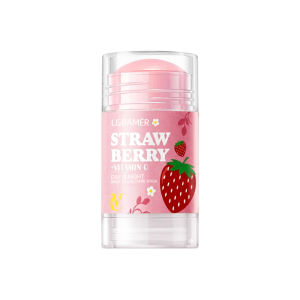 EELHOE | VC Face Firming Cream Stick Smoothing Wrinkle Strawberry Neck Facial Cream Moisturizing Whitening Brightening Skin Deep Absorpti