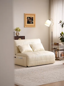OAK Smart Wabi-Sabi Modular Electric Sofa Bed With Adjustable Storage Sofa Multifunctional Lazy Sofa Pet-Friendly PU