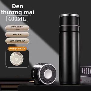 BIZE | Tách Thép Không Gỉ Cách Nhiệt Tự Động Mở Một Nhấn Phân Loại Nước Trà