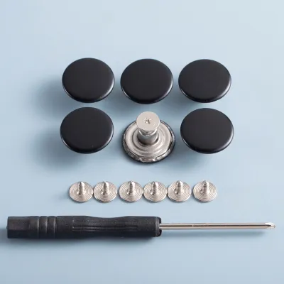 Adjustable Detachable Waist Buckle Jeans Button No Sewing No Nailing Special Purpose Button Accessory for Pants Size Adjustment