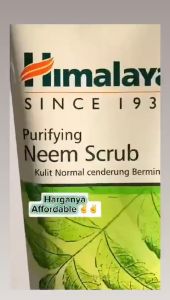 Himalaya Purifying Neem Scrub 100ml - Kosmetik Herbal Online