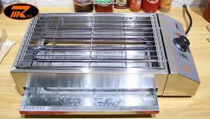 Bếp Nướng Điện Hàn Quốc Không Khói Công Suất 2800w Lò Nướng Điện Chín Nhanh Inox Vệ Sinh An Toàn