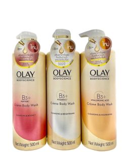 Sữa tắm trắng da dưỡng ẩm Olay Body Science B3 + Vitamin C Creme Body Wash bản Thái