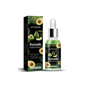 Jaysuing Avocado Tender Essence Face Essence Natural Essence For Face Brightening Treats Dull Skin Uneven Skin Tone Shrink Pores Moisture Reduces Dryness And Fine Lines Anti-aging Wrinkle Removal Face Care 30ml
