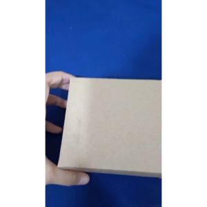 (50 Pcs) Box Dus Roti Bakar Bandung Kraft