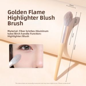 GUOXIAONIU | Ultra-soft Gilded Highlight & Blush Brush