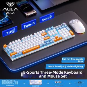 AULA | Wireless Mechanical Keyboard 108 Keys