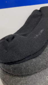 CityLady Plain Peds Sports Socks Pack of 3 for Women - Lingerie Womenswear